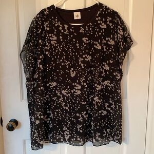 Cabi Blouse Shell night sky NWOT XL